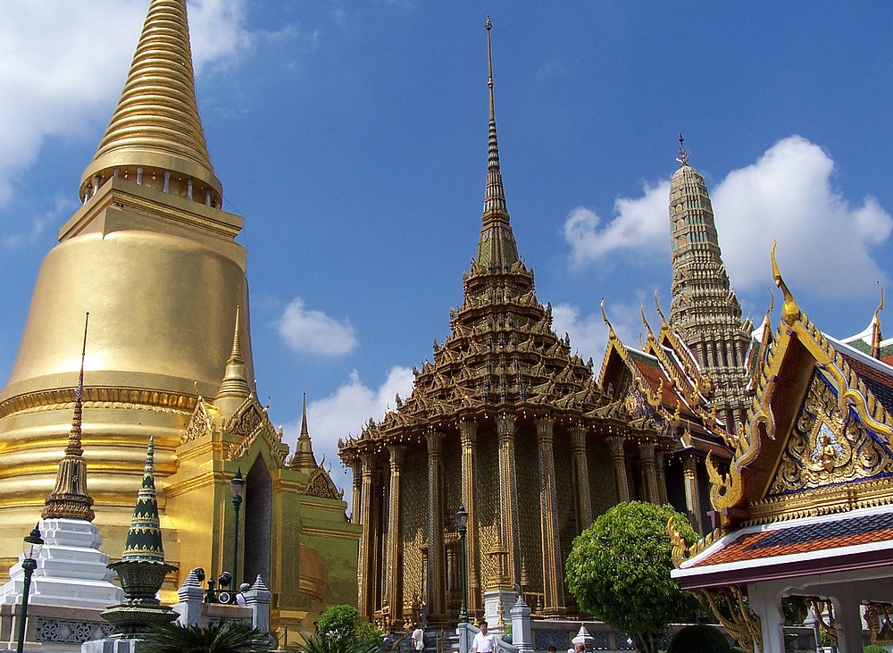 temple du boudda d'émeraude à Bangkok