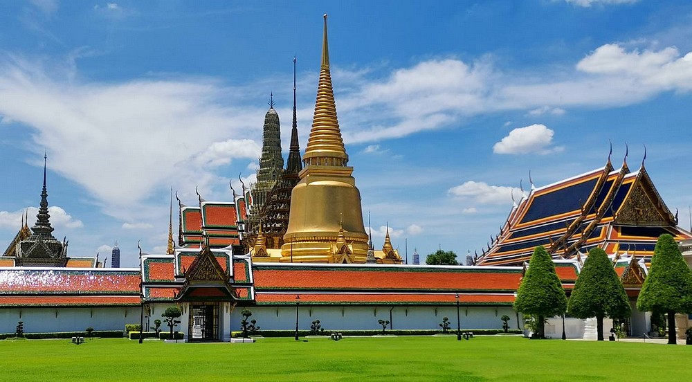 temple du boudda d'émeraude à Bangkok