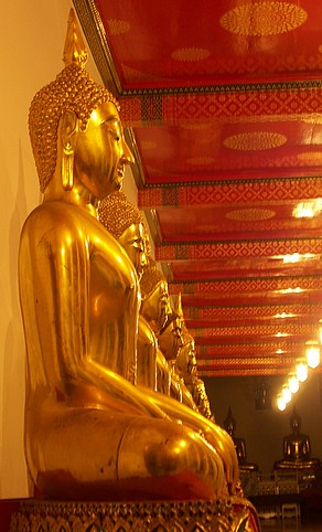 wat Pho, temple du bouddha couché à Bangkok