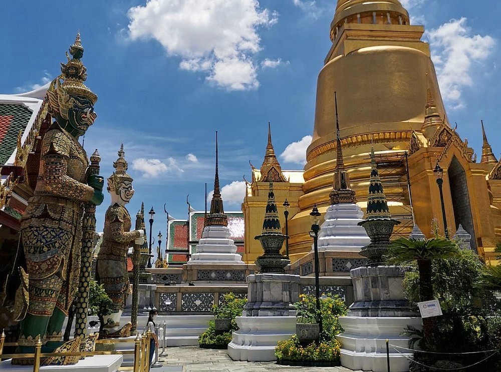 Wat Phra Kaeo au Grand Palais de Bangkok