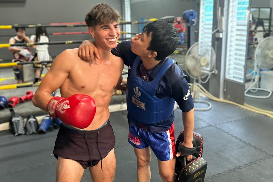 Noom, entraineur de boxe thaï à Chiang Mai 