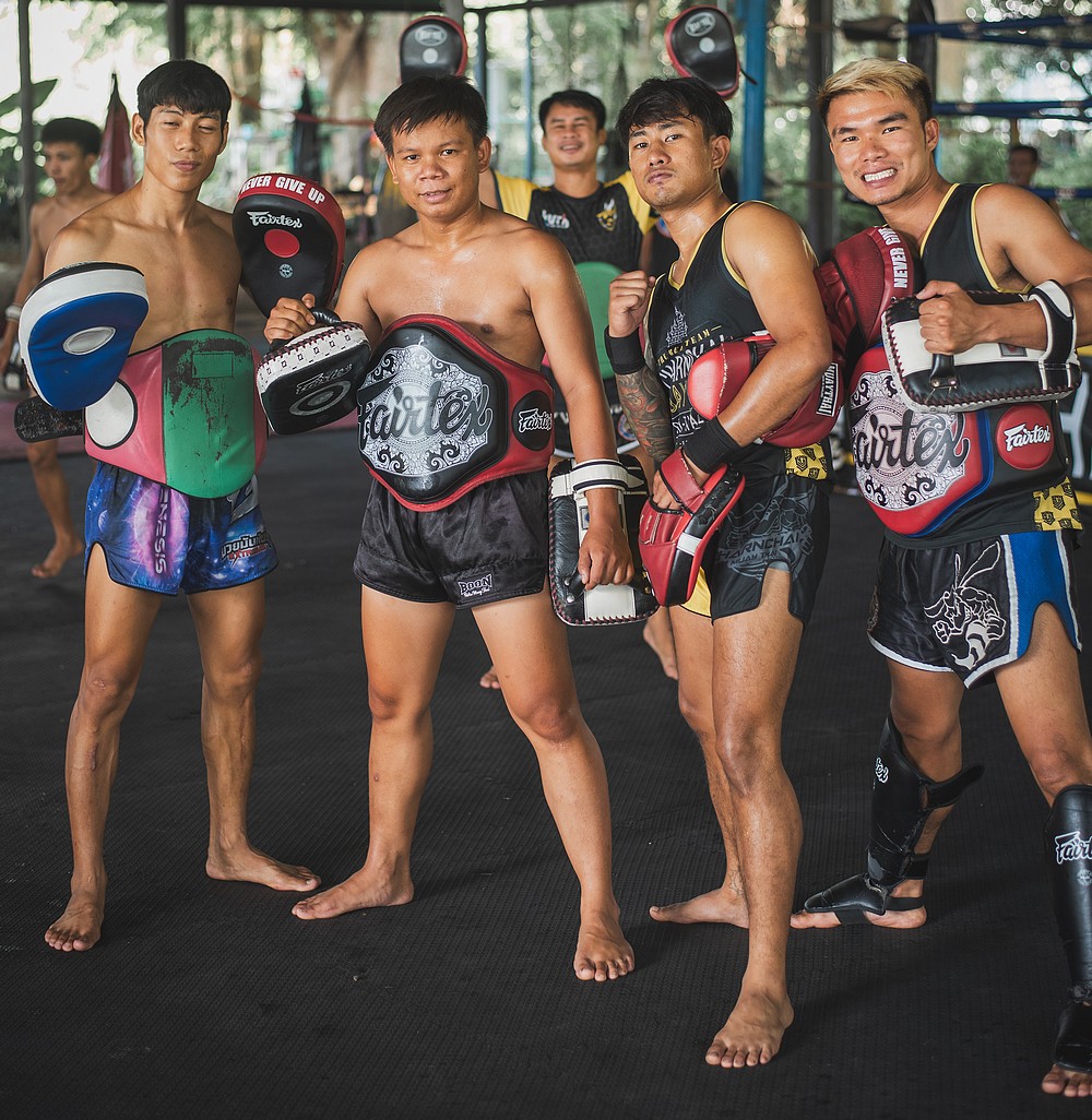Stage muay thai à la montagne