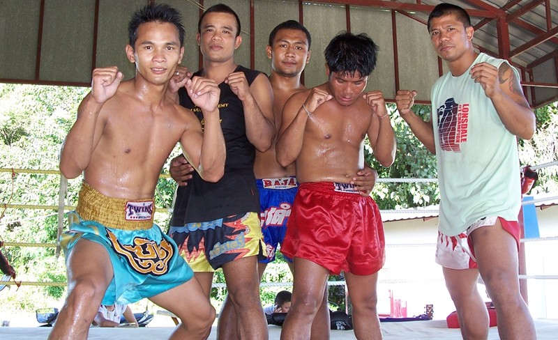 Entraineurs de boxe thai en Thailande
