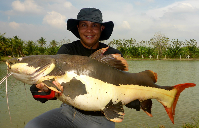 Pêche au lac Kampaeng Sen en Thaïlande