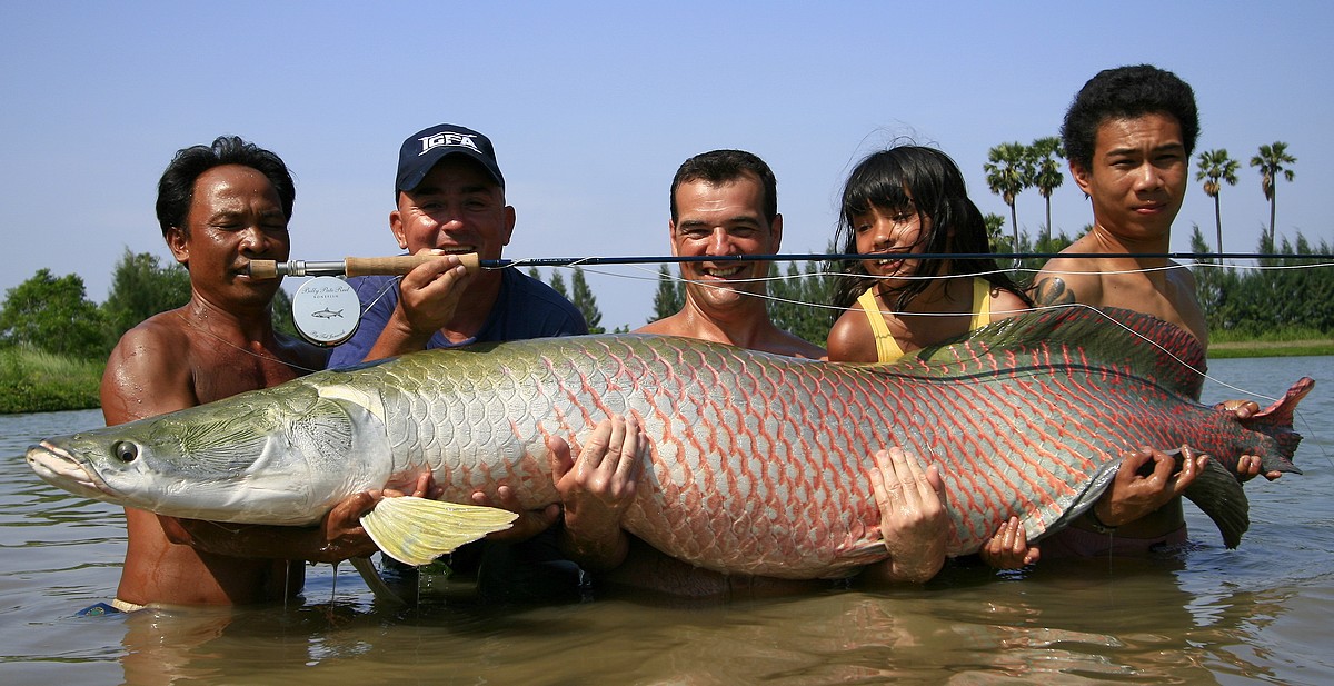pêche en lac près de Bangkok au carnassier