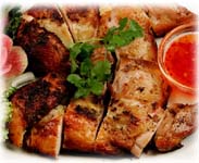 Poulet grillé sauce ”Thaie”