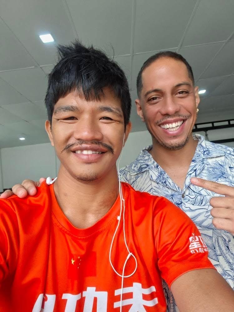 Entraineur de boxe thai en Thaïlande