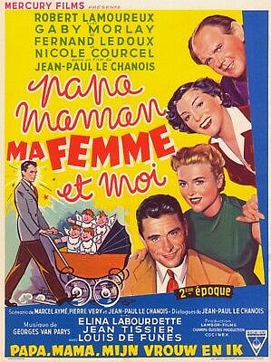Affiche de Papa, Maman, ma femme et moi