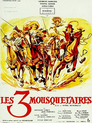 Affiche des Trois mousquetaires