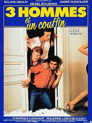 Affiche de 3 hommes et un couffin