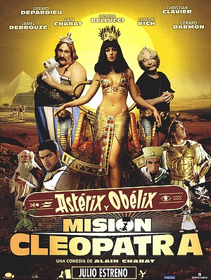 affiche d'Asterix-mission-cleopatre