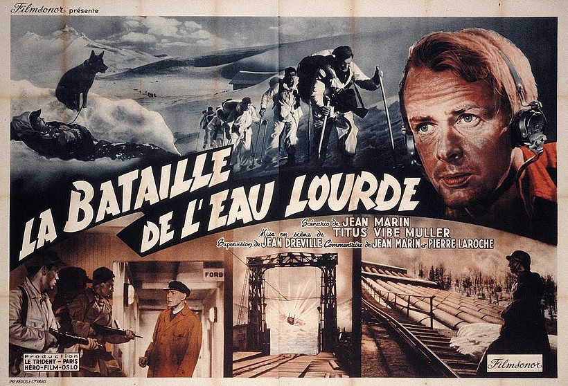 Affiche de La bataille de l'eau lourde