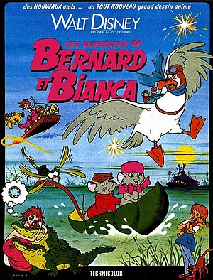 Affiche des Aventures de Bernard et Bianca