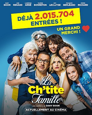 Affiche de La ch'tite famille 