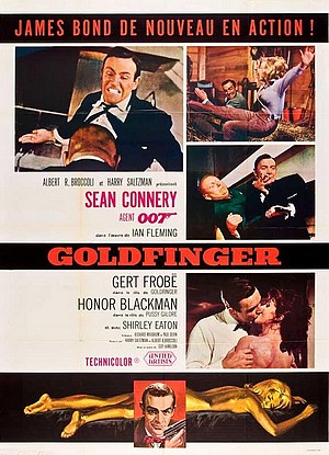 Affiche de Goldfinger