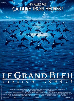 Affiche du Grand bleu, version longue