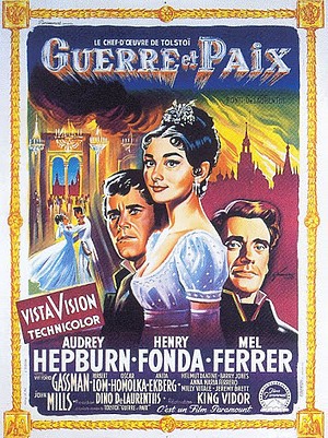 Affiche de Guerre et paix (1956)