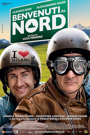 Affiche du remake italien de Bienvenue chez les Chtis