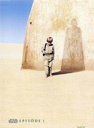 affiche de La menace fantôme, Star Wars épisode 1, 3D