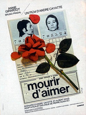 Affiche de Mourir d'aimer