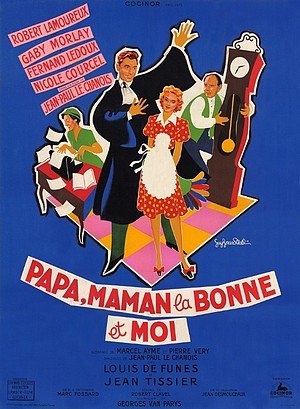 Affiche de Papa, Maman, la bonne et moi
