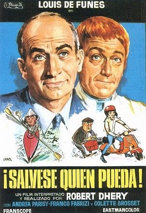 Affiche espagnole du Petit baigneur