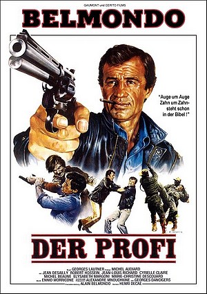 Affiche allemande du Professionnel
