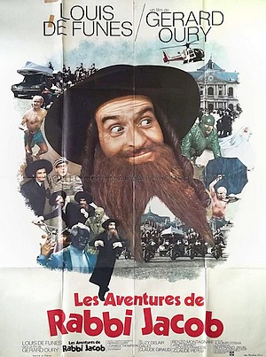 Affiche des Aventures de Rabbi Jacob