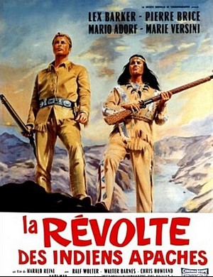 Affiche de La révolte des indiens Apaches