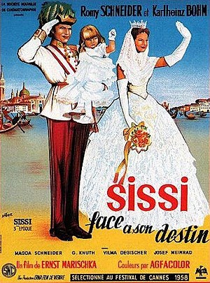 Affiche de Sissi face à son destin