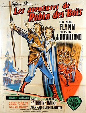 Affiche des Aventures de Robin des bois 