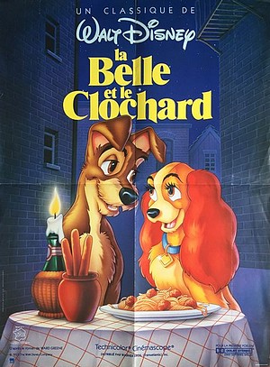 Affiche de La belle et le clochard