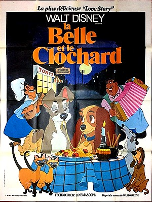 Affiche de La belle et le clochard