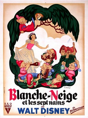 affiche de Blanche-Neige et les 7 nains