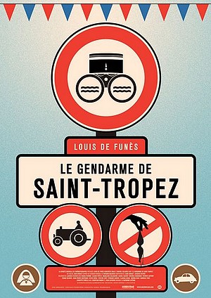 affiche du Gendarme de Saint Tropez