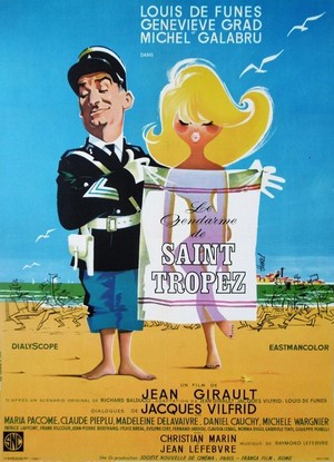 affiche du Gendarme de Saint Tropez