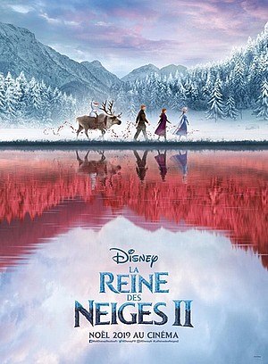 affiche de La reine des neiges 2