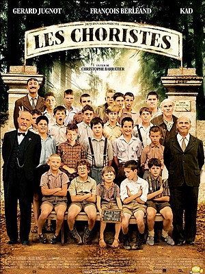 Affiche des Choristes