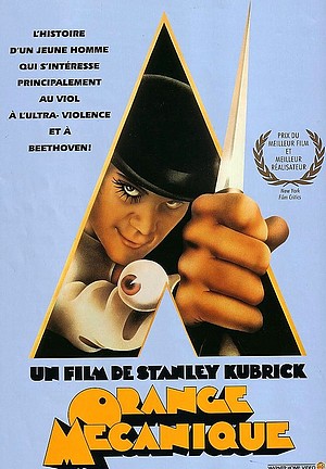 affiche du film Orange mécanique